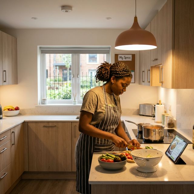 Young person transitioning to independence