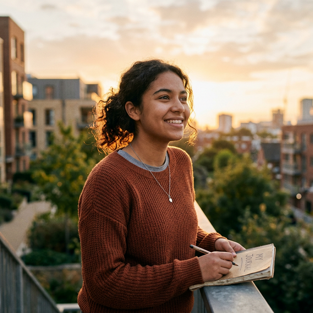 Teenager building their futures